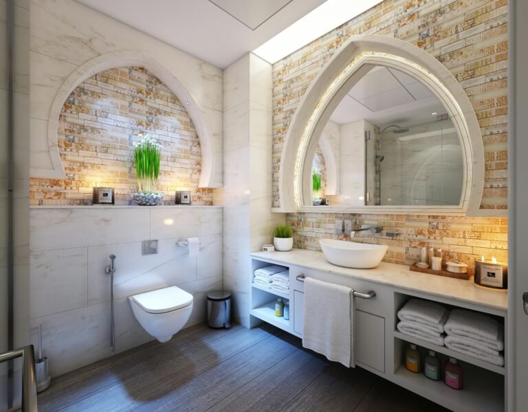 salle-de-bain-travertin-une-beau-décor