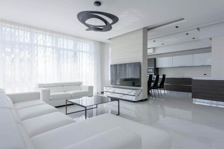 sol intérieur en résine
