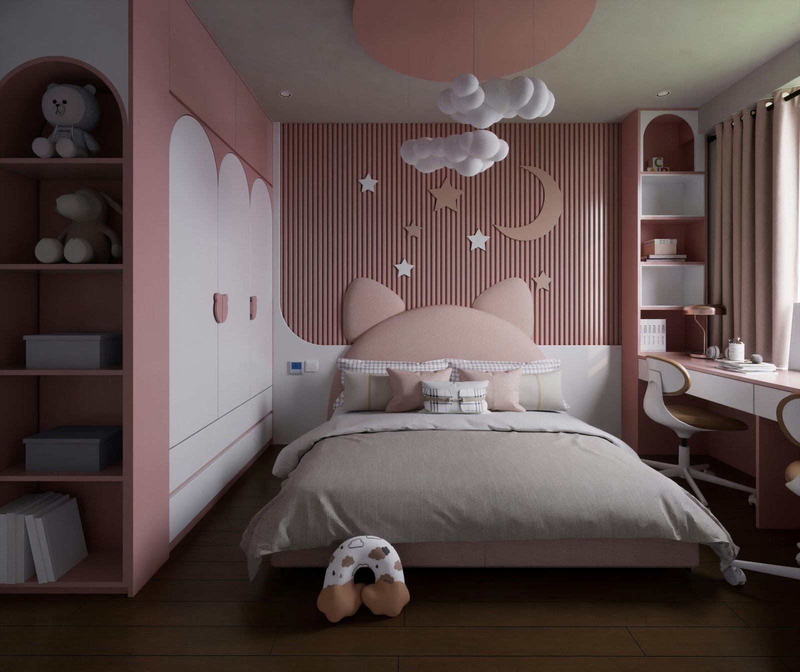 chambre-pour-bébé-peint-et-décorée